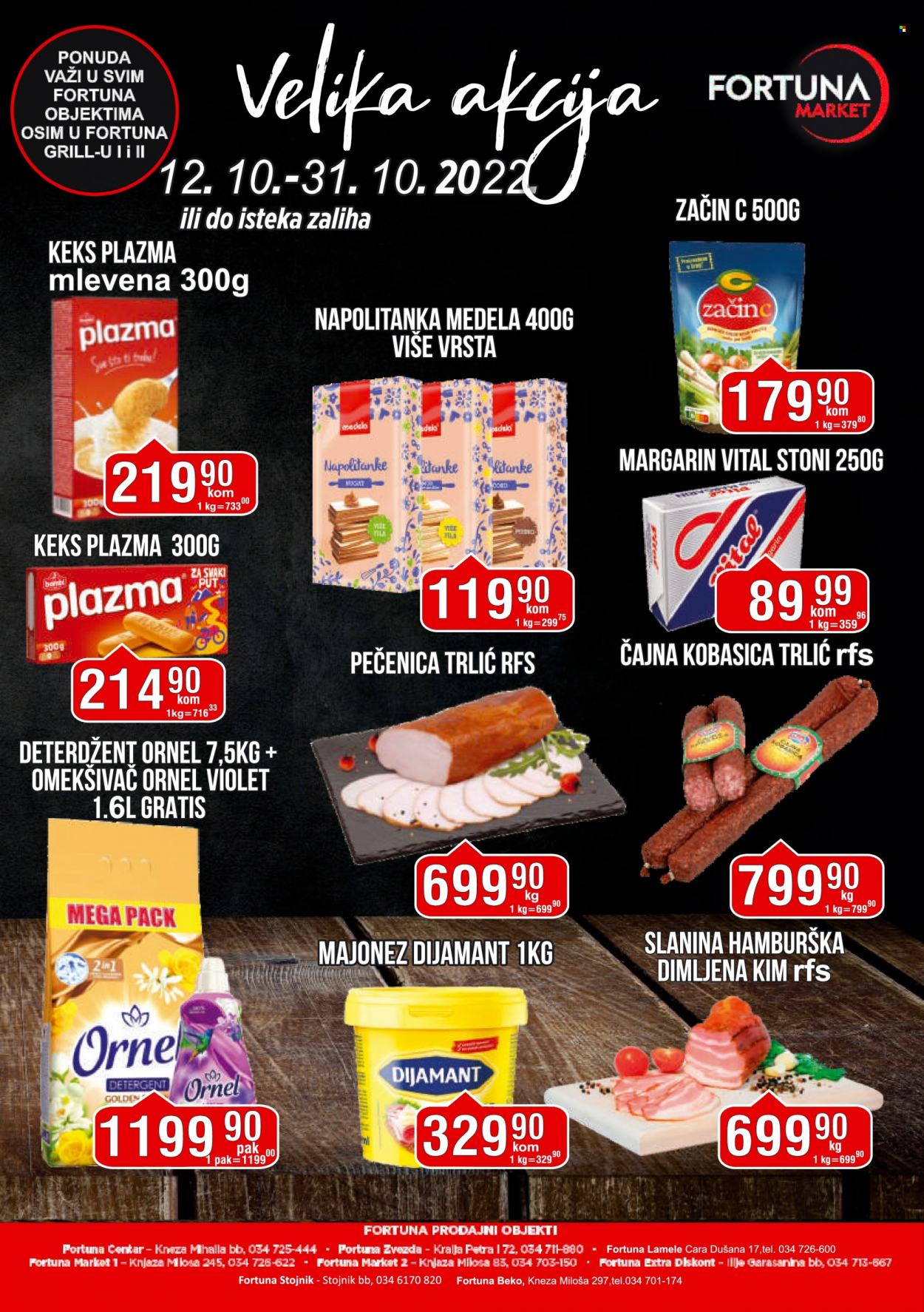 Fortuna Market katalog - 12.10.2022 - 31.10.2022. Stranica 1