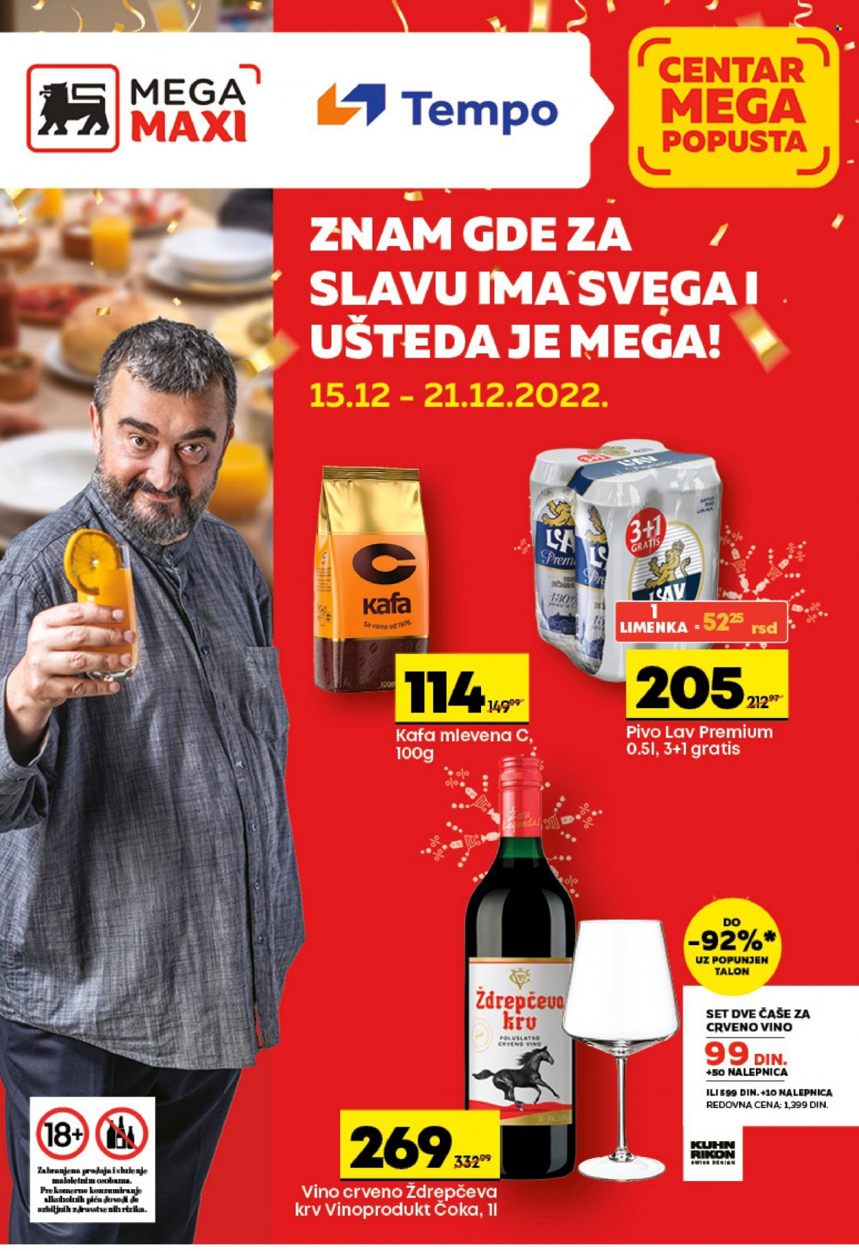 Mega Maxi katalog - 15.12.2022 - 21.12.2022. Stranica 1