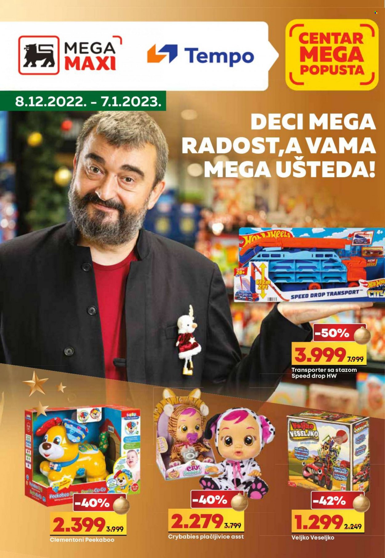 Mega Maxi katalog - 08.12.2022 - 07.01.2023. Stranica 1