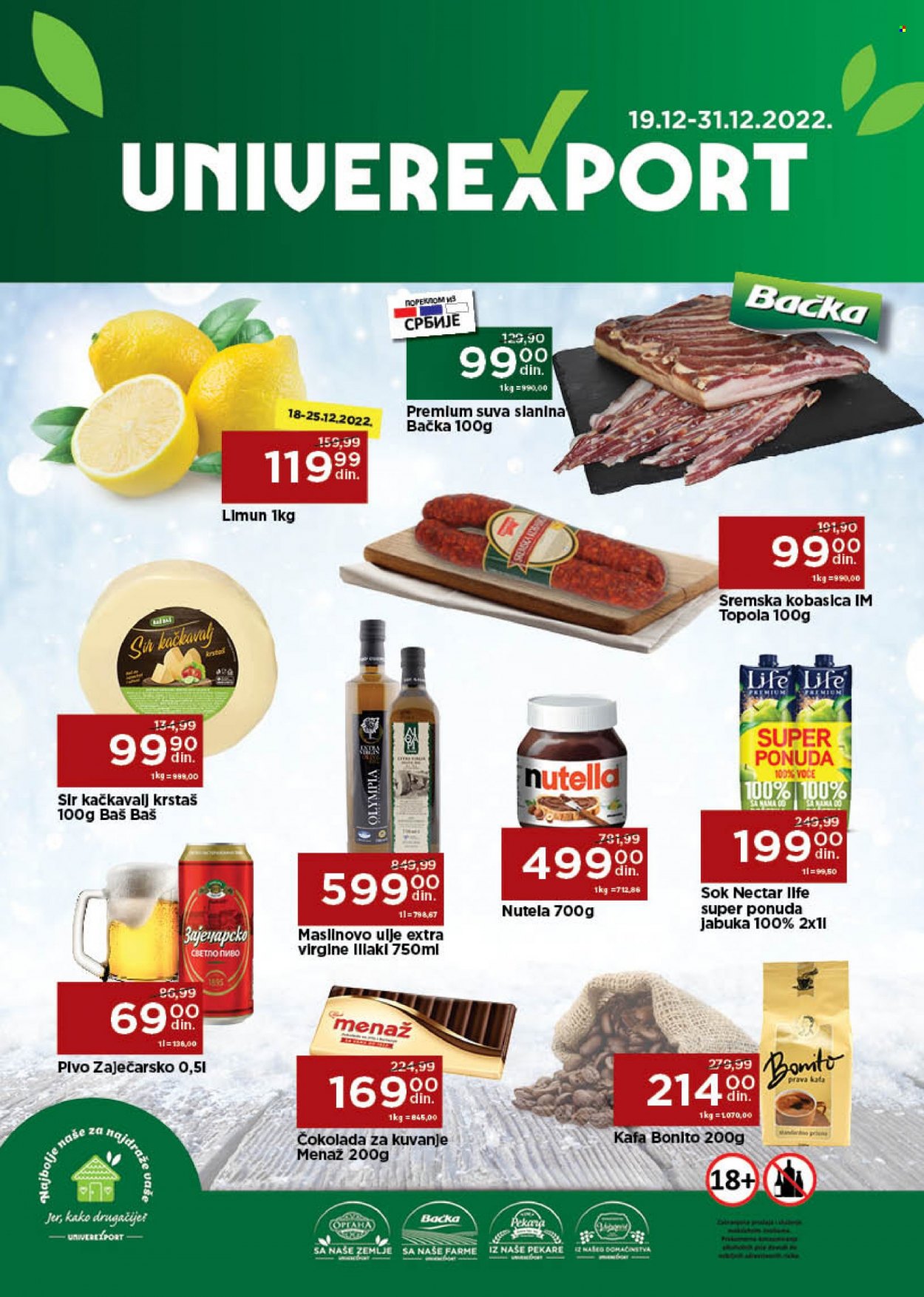Univerexport katalog - 19.12.2022 - 31.12.2022. Stranica 1