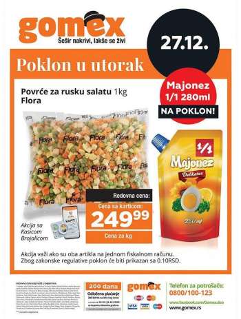Gomex katalog - 27.12.2022 - 27.12.2022.