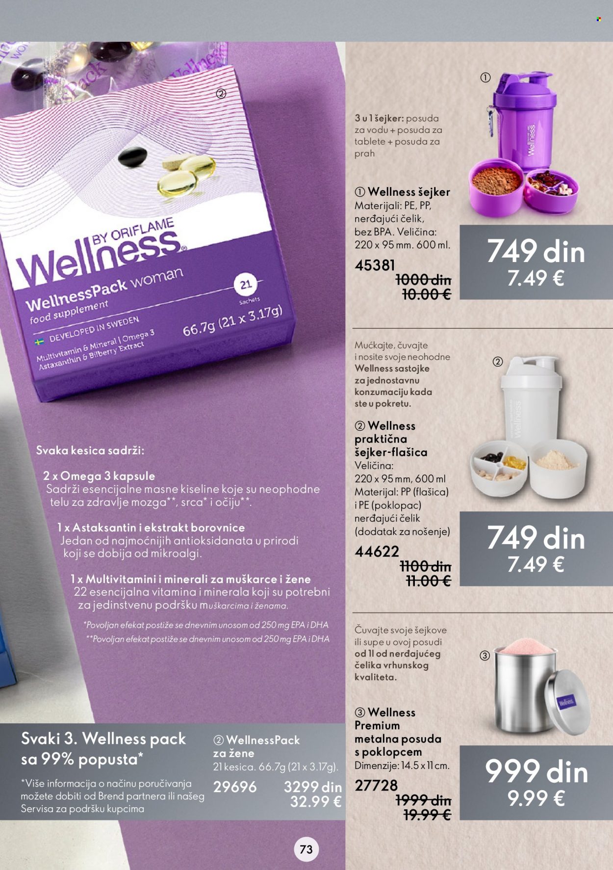 Oriflame katalog - 21.12.2022 - 10.01.2023. Stranica 73