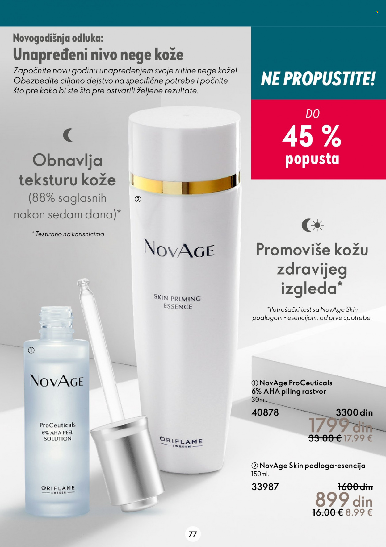 Oriflame katalog - 21.12.2022 - 10.01.2023. Stranica 77