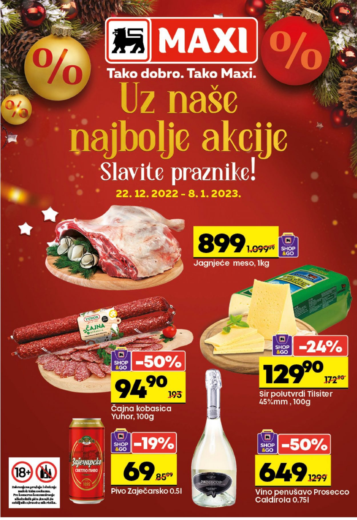 Maxi katalog - 22.12.2022 - 08.01.2023. Stranica 1