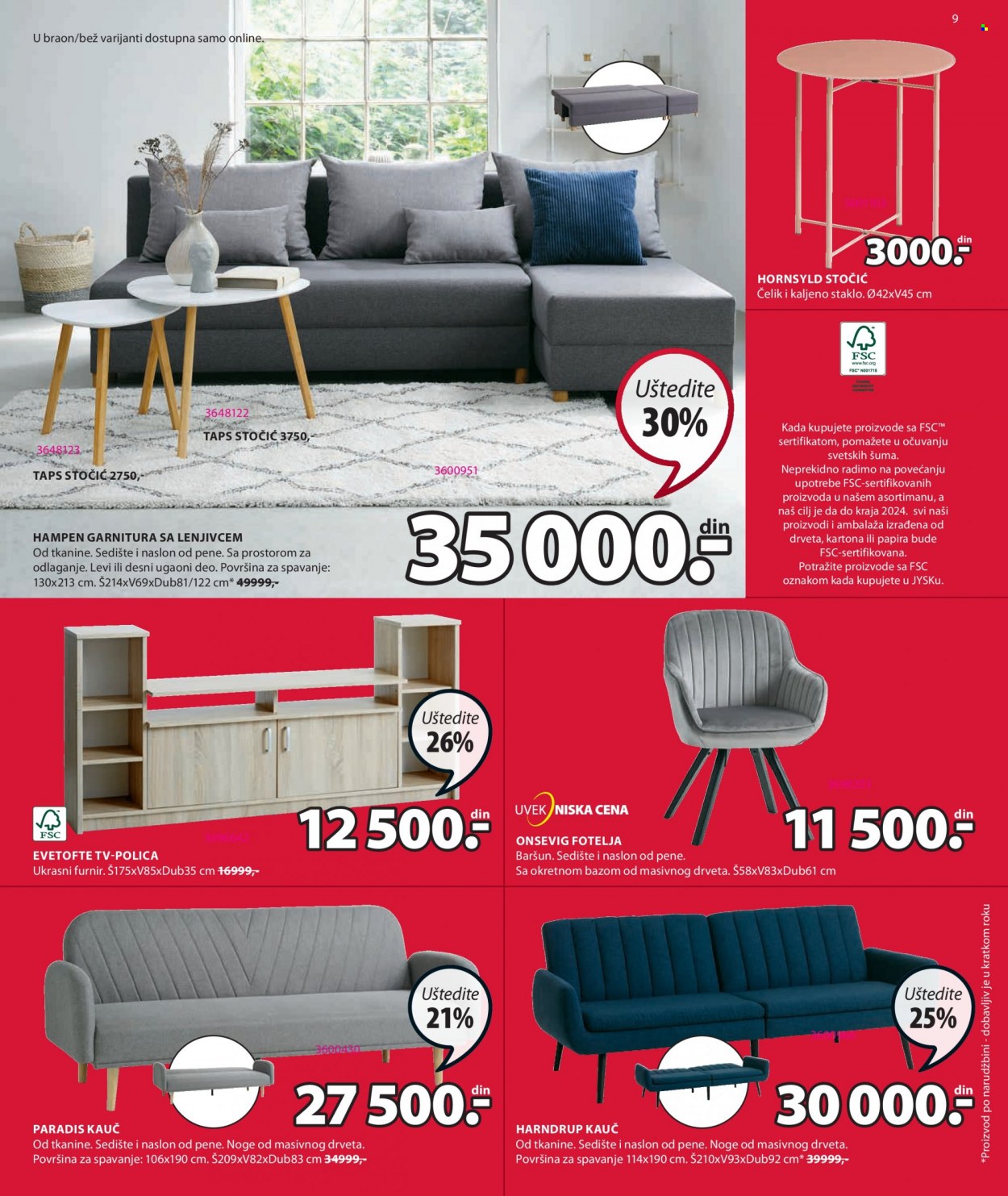 JYSK katalog - 22.12.2022 - 04.01.2023. Stranica 9