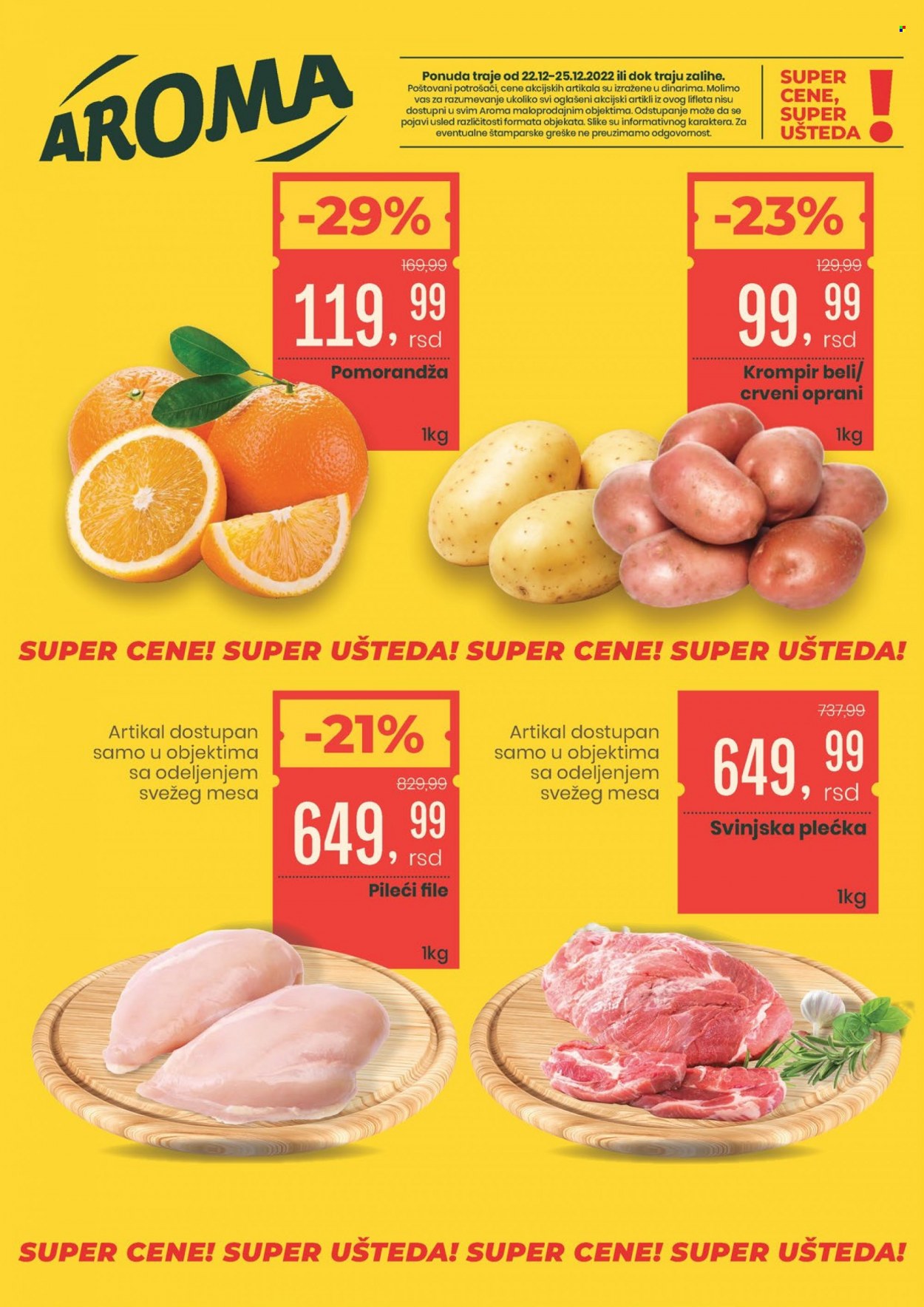 Aroma Market katalog - 22.12.2022 - 25.12.2022. Stranica 1