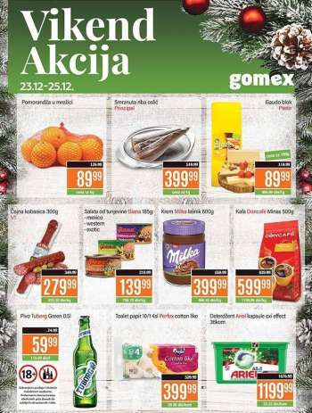Gomex katalog - 23.12.2022 - 25.12.2022.