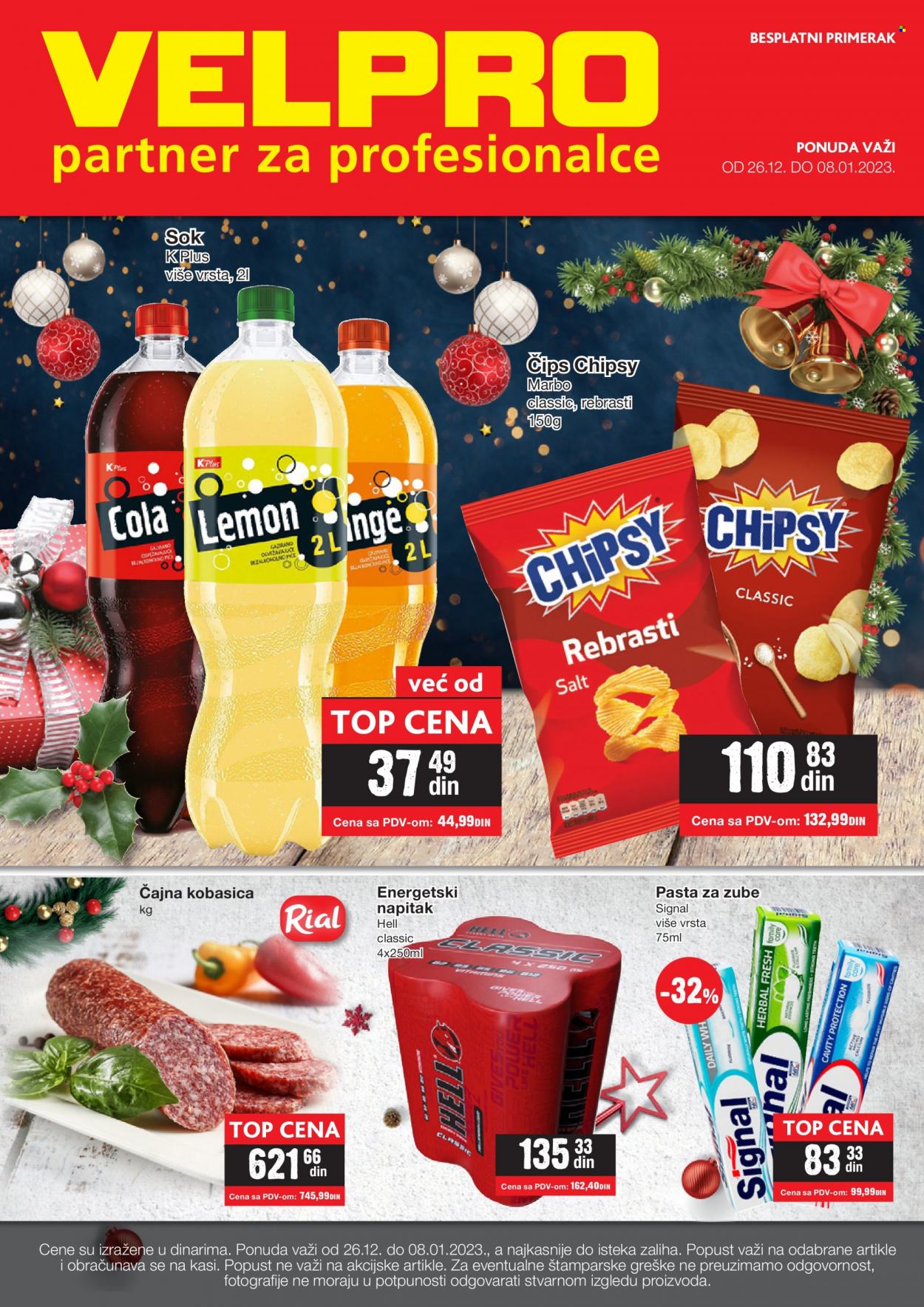 Velpro katalog - 26.12.2022 - 08.01.2023. Stranica 1