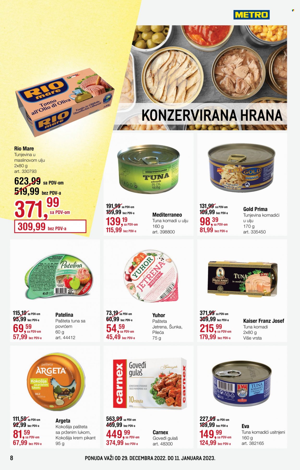 Metro katalog - 29.12.2022 - 11.01.2023. Stranica 8