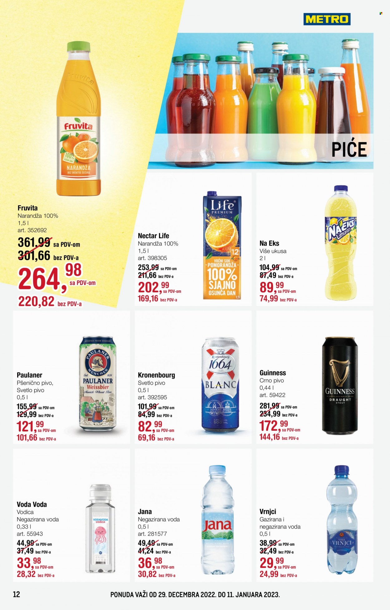 Metro katalog - 29.12.2022 - 11.01.2023. Stranica 12