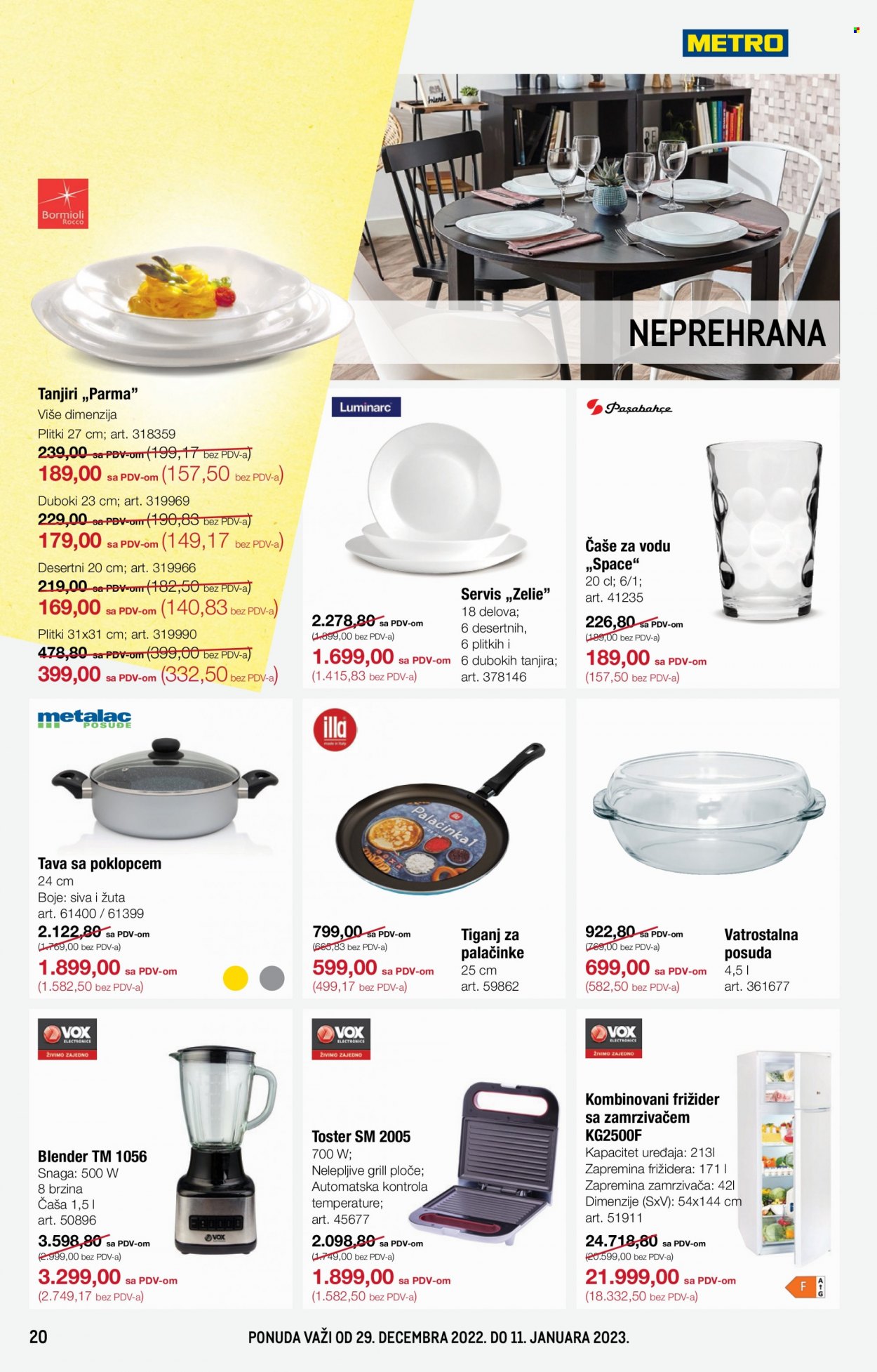 Metro katalog - 29.12.2022 - 11.01.2023. Stranica 20