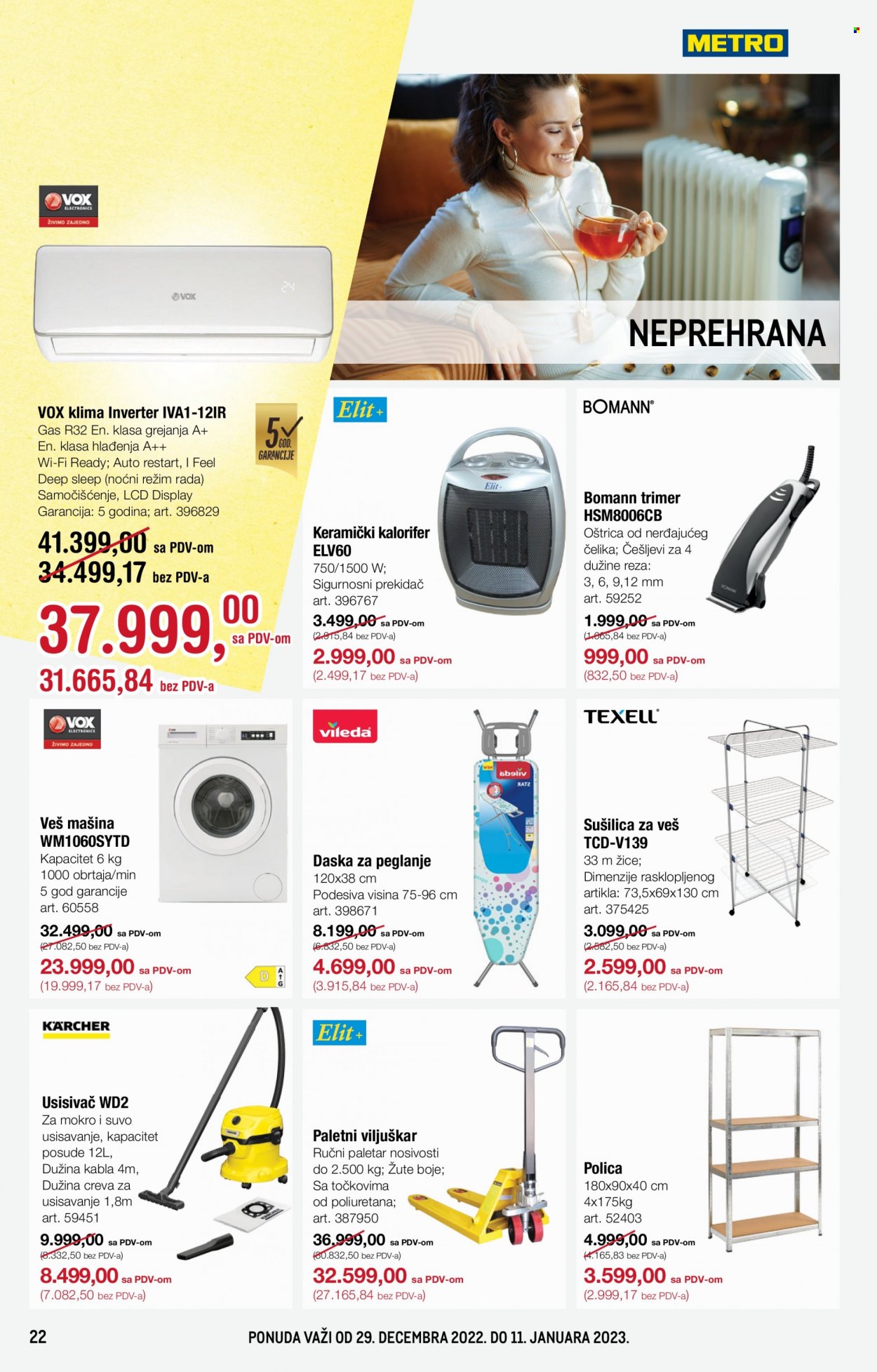 Metro katalog - 29.12.2022 - 11.01.2023. Stranica 22