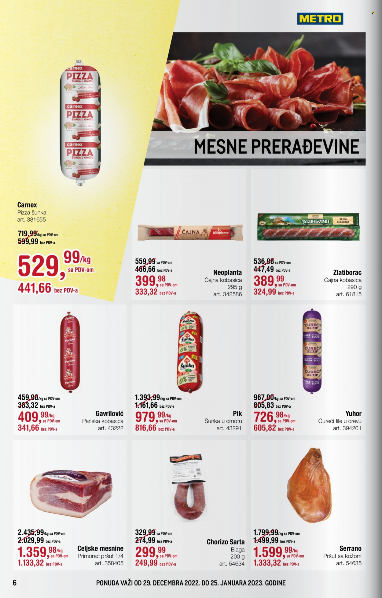 Metro katalog - 29.12.2022 - 25.01.2023. Stranica 6