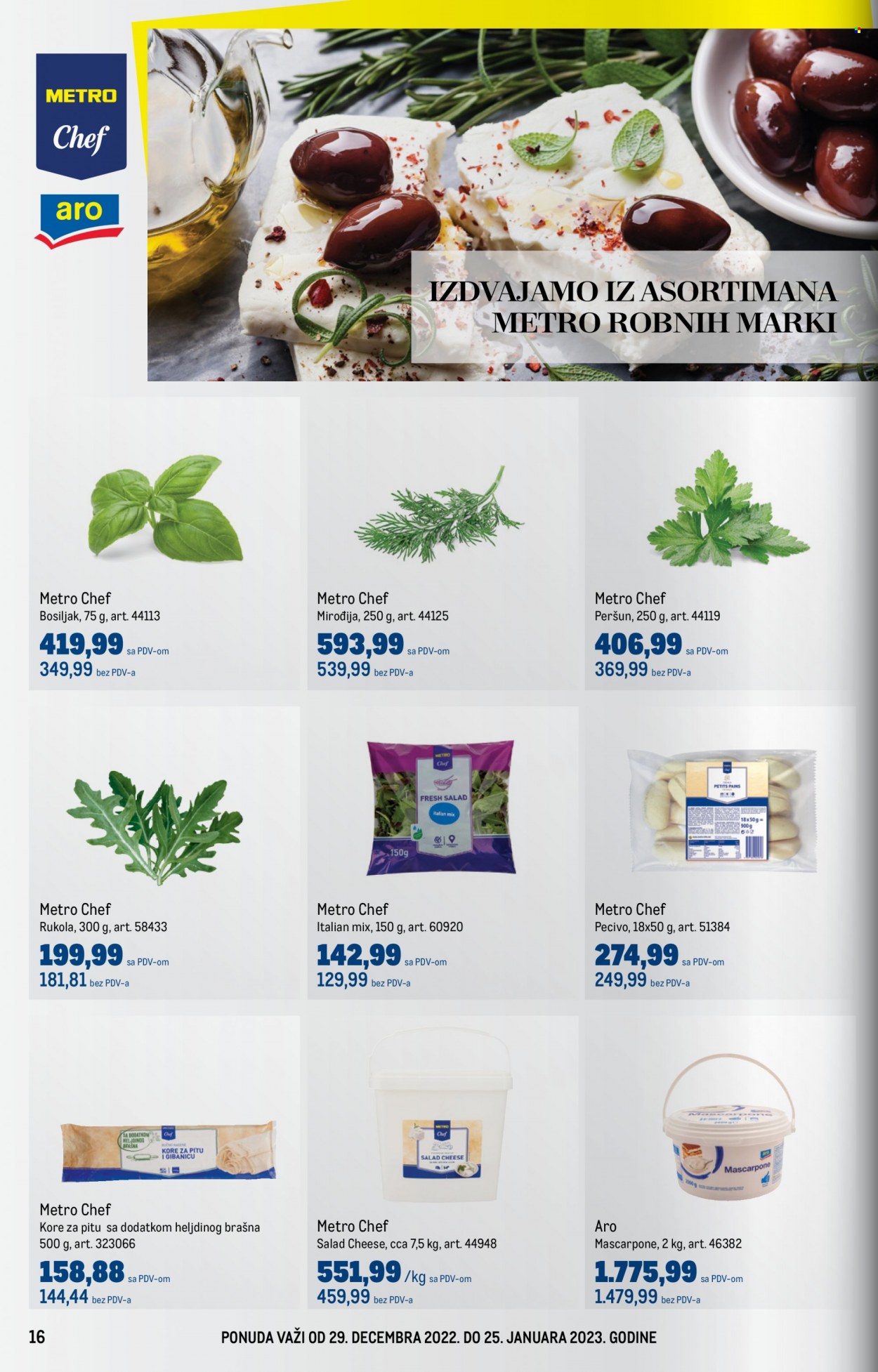 Metro katalog - 29.12.2022 - 25.01.2023. Stranica 16