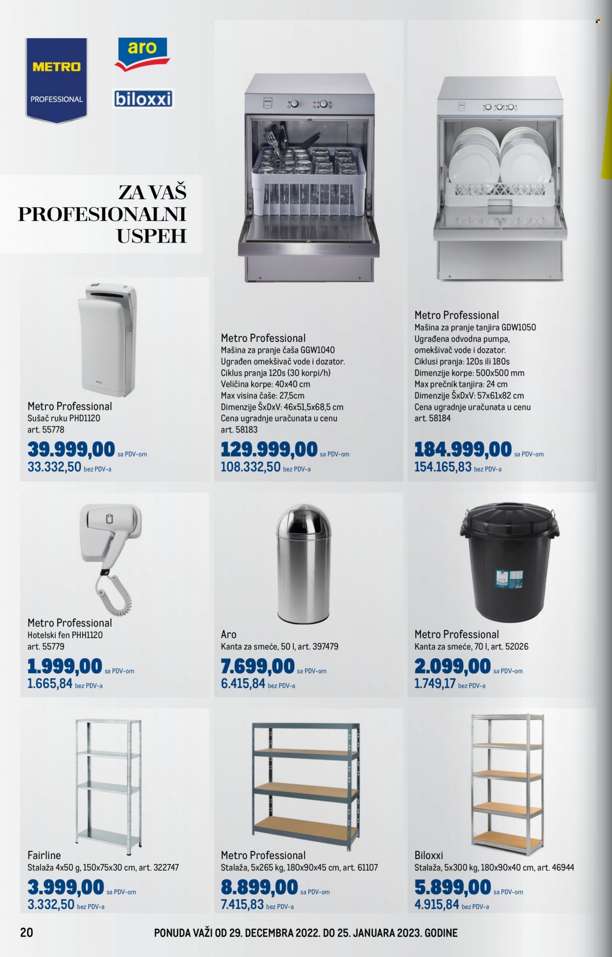 Metro katalog - 29.12.2022 - 25.01.2023. Stranica 20