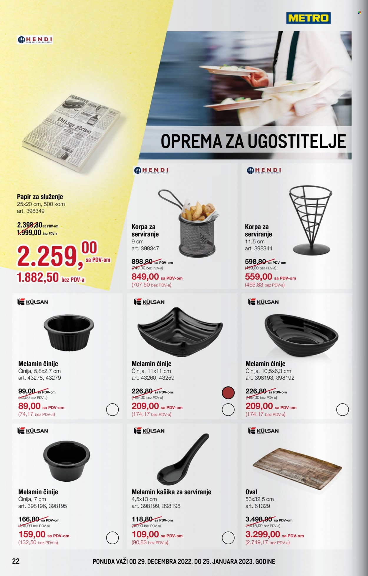 Metro katalog - 29.12.2022 - 25.01.2023. Stranica 22