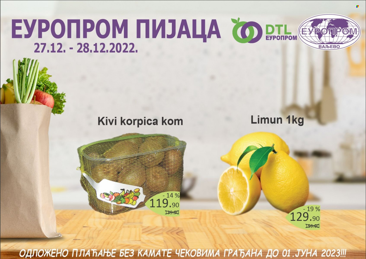 Europrom katalog - 27.12.2022 - 28.12.2022. Stranica 1