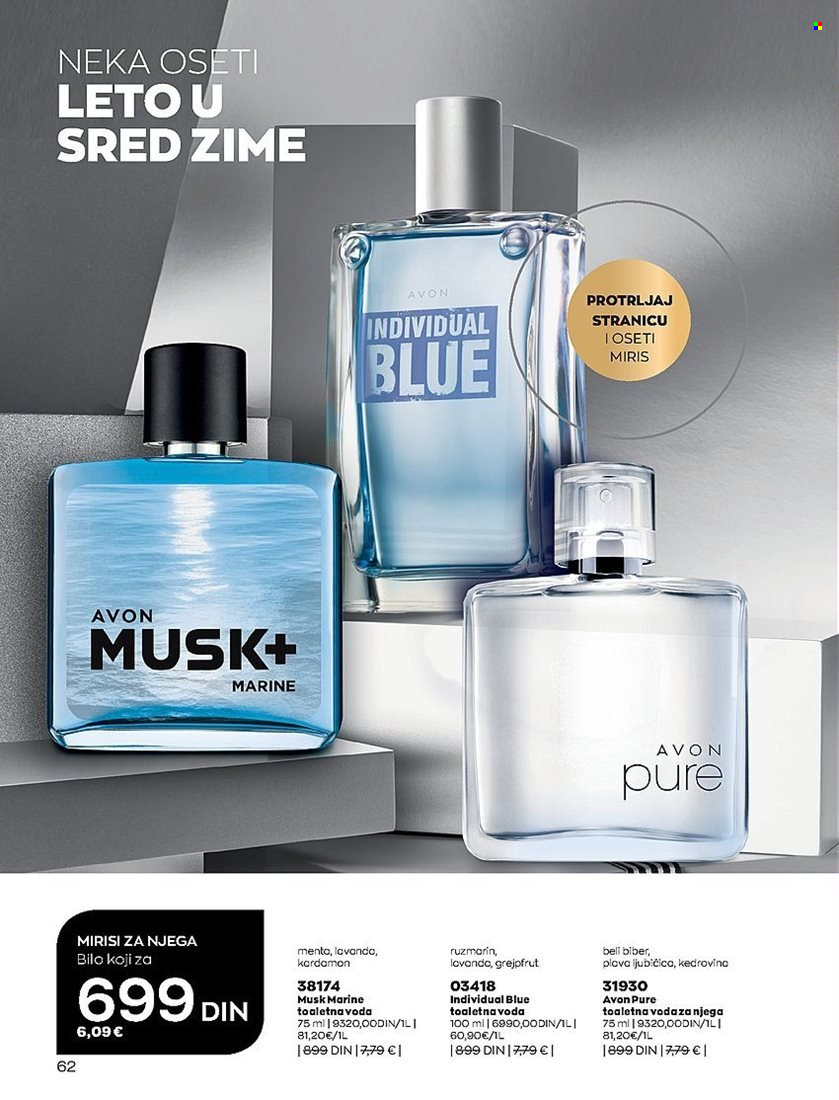 Avon katalog - 28.12.2022 - 31.01.2023. Stranica 62