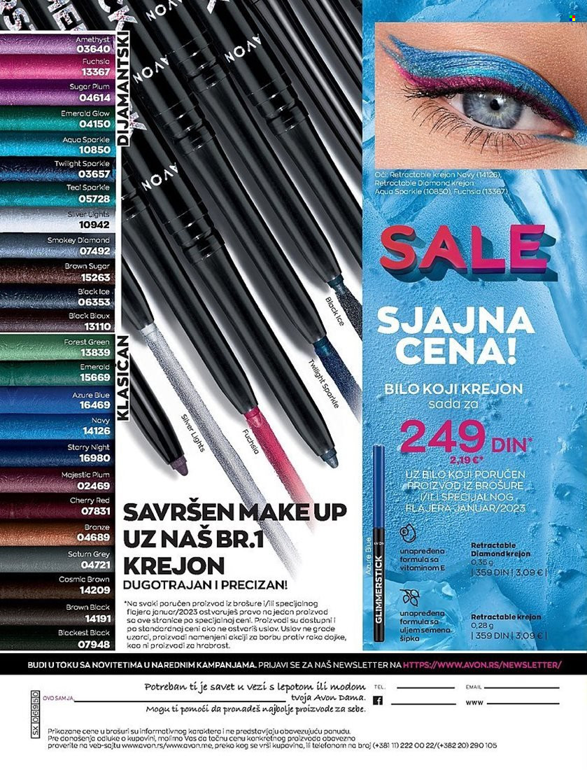 Avon katalog - 28.12.2022 - 31.01.2023. Stranica 180