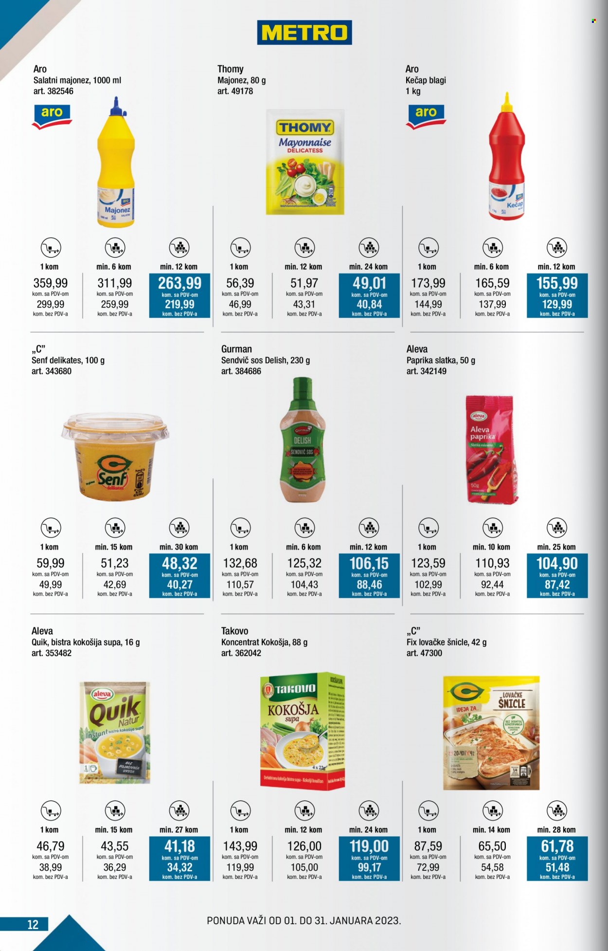 Metro katalog - 01.01.2023 - 31.01.2023. Stranica 12
