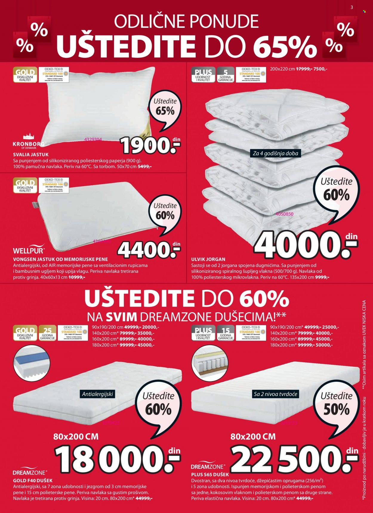 JYSK katalog - 29.12.2022 - 11.01.2023. Stranica 3