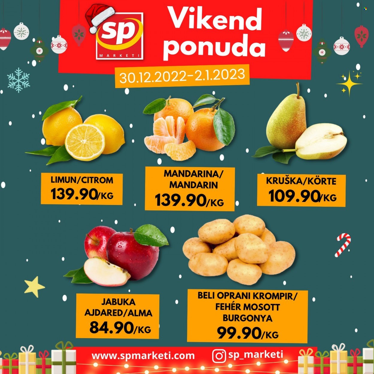 Senta Promet katalog - 30.12.2022 - 02.01.2023. Stranica 1