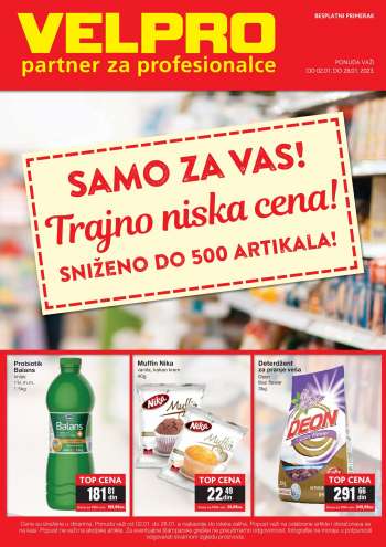 Velpro katalog - 02.01.2023 - 28.01.2023.