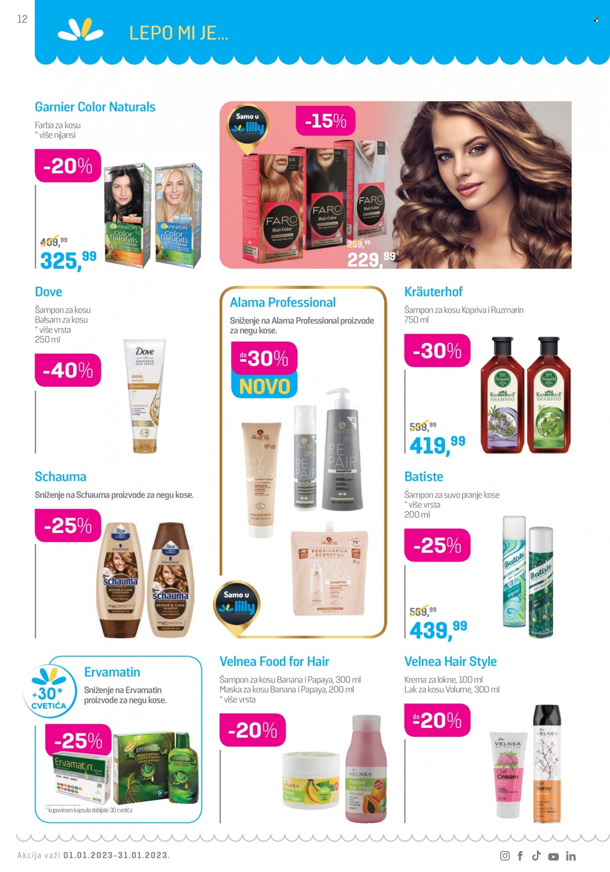 Lilly Drogerie katalog - 01.01.2023 - 31.01.2023. Stranica 12