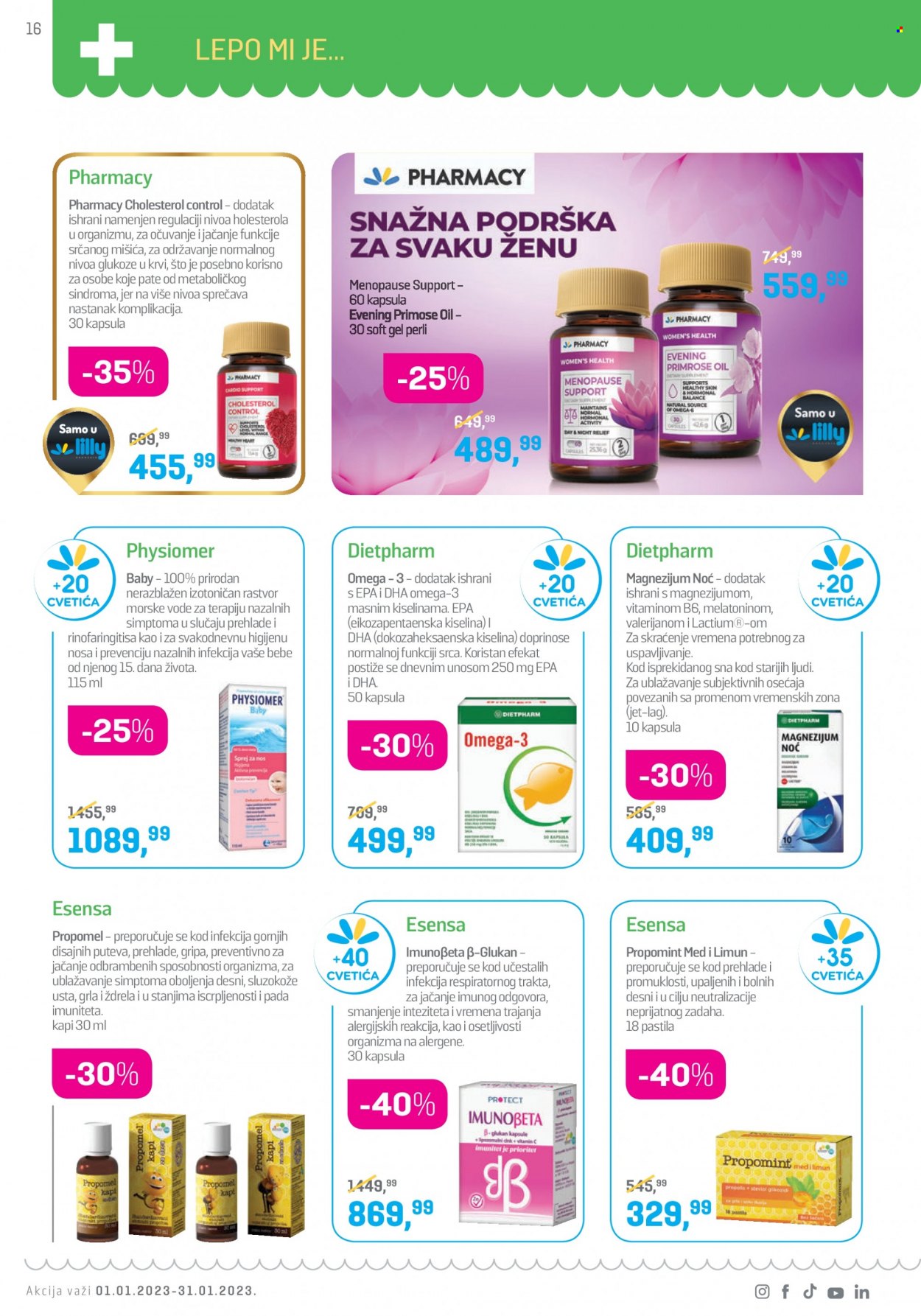 Lilly Drogerie katalog - 01.01.2023 - 31.01.2023. Stranica 16