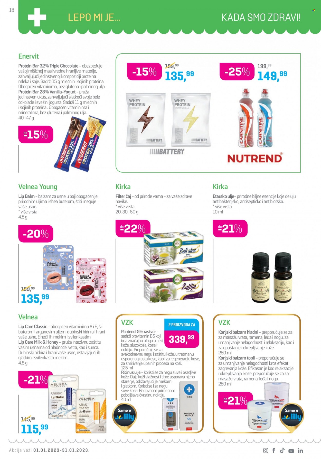 Lilly Drogerie katalog - 01.01.2023 - 31.01.2023. Stranica 18