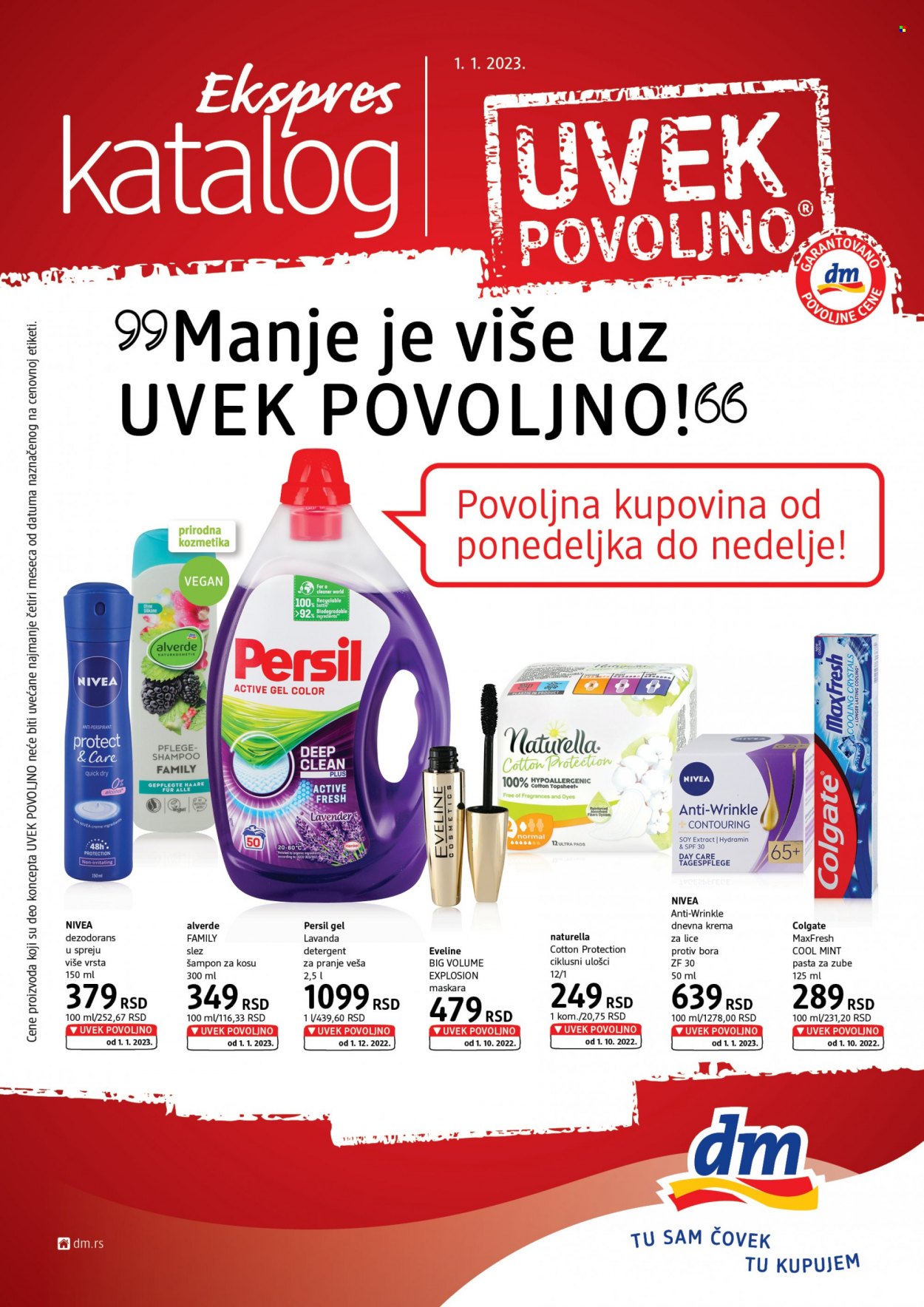 dm drogerie katalog. Stranica 1