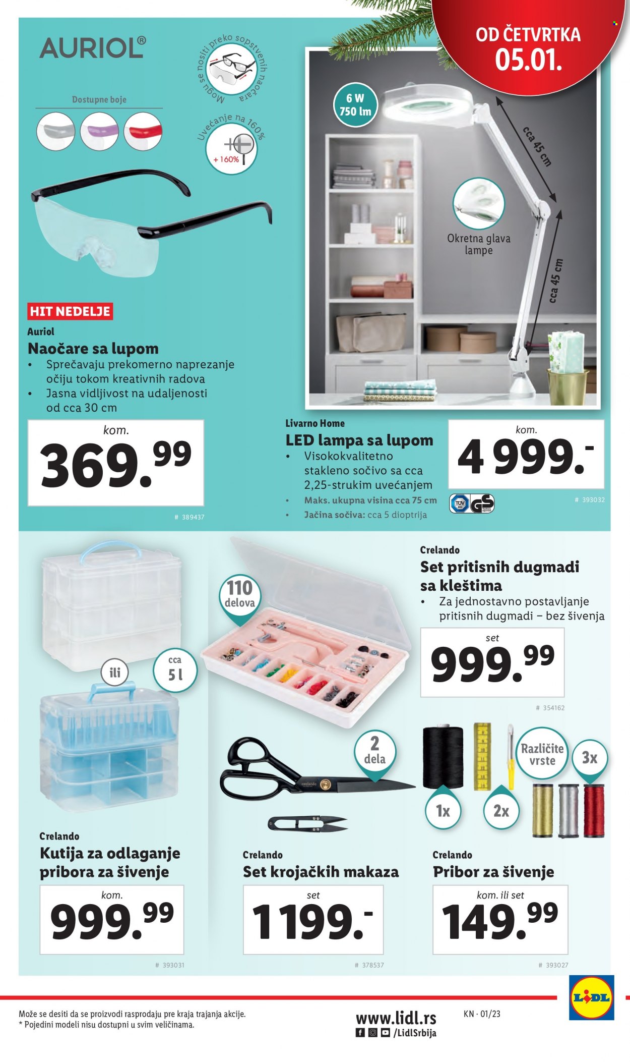 Lidl katalog - 05.01.2023 - 11.01.2023. Stranica 23