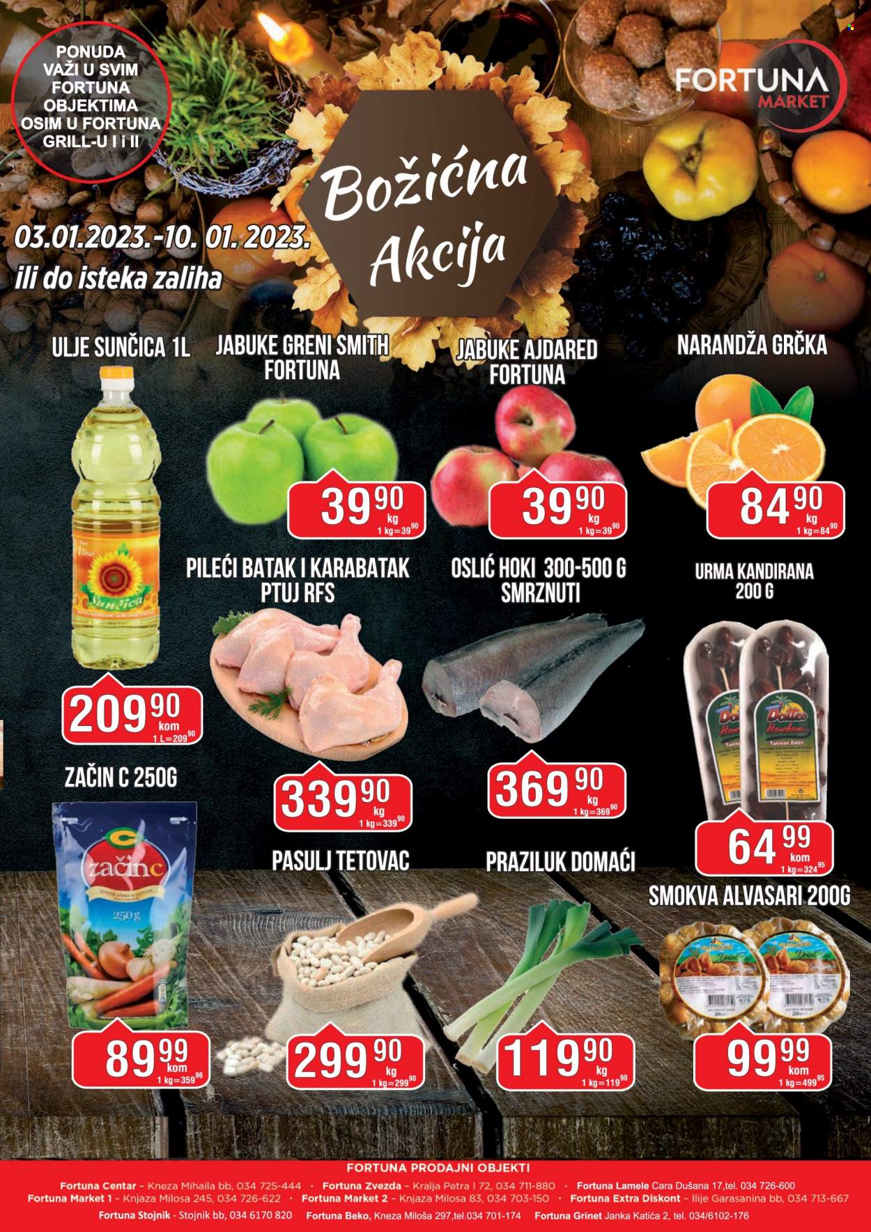 Fortuna Market katalog - 03.01.2023 - 10.01.2023. Stranica 1