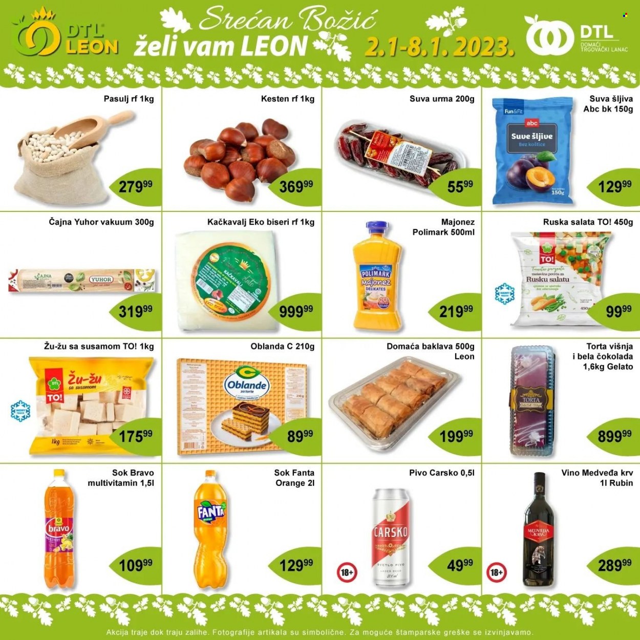 Leon Diskont katalog - 02.01.2023 - 08.01.2023. Stranica 1