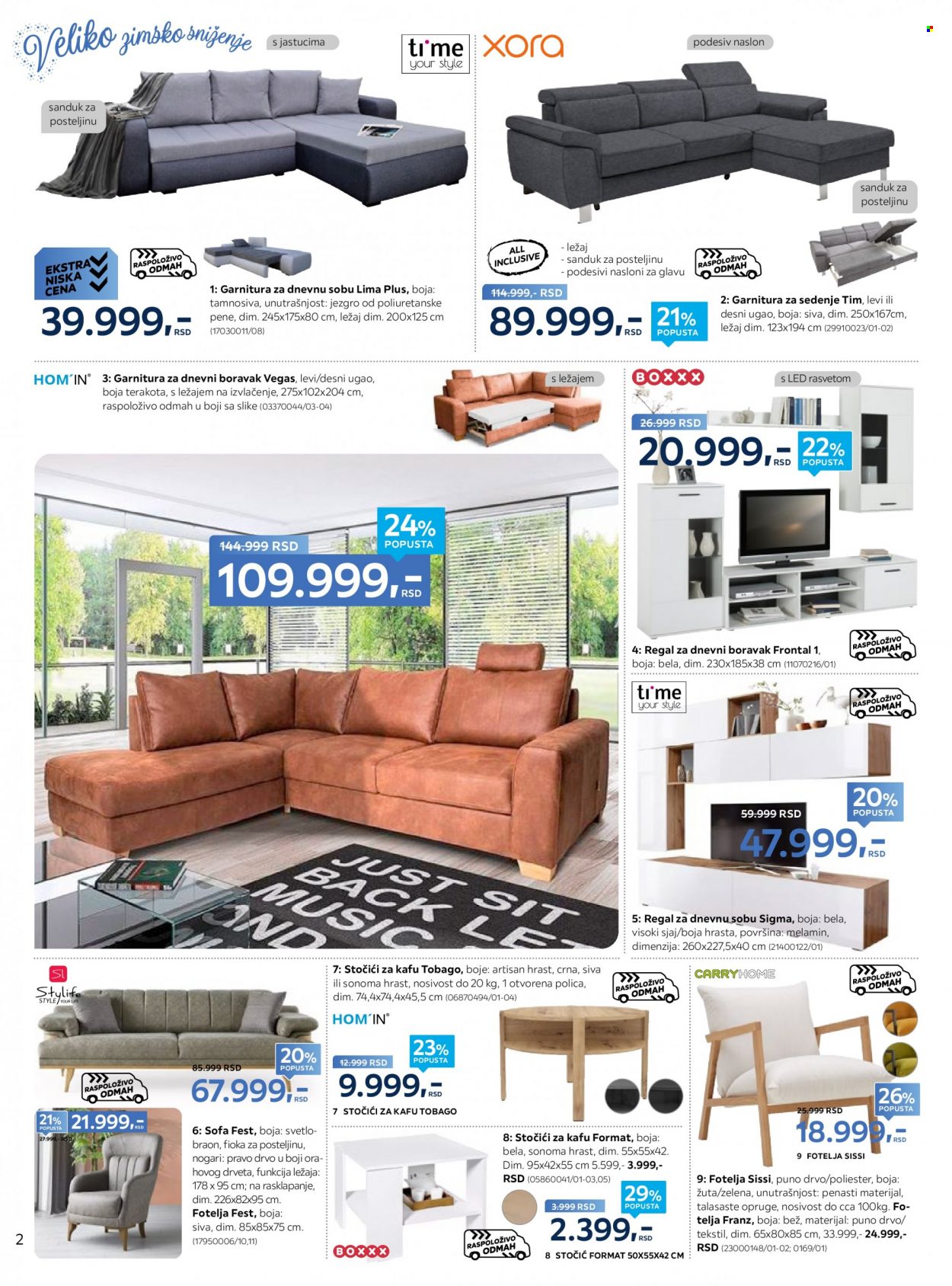 Lesnina XXXL katalog - 03.01.2023 - 29.01.2023. Stranica 2