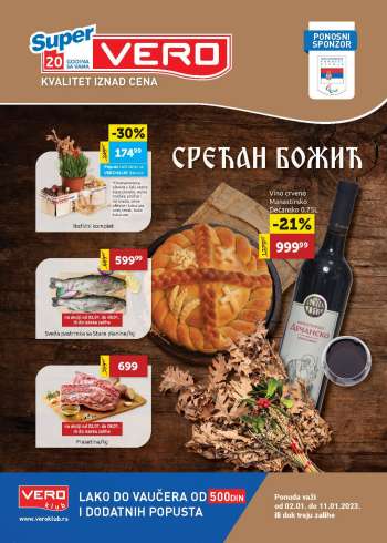 SuperVERO katalog - 02.01.2023 - 11.01.2023.
