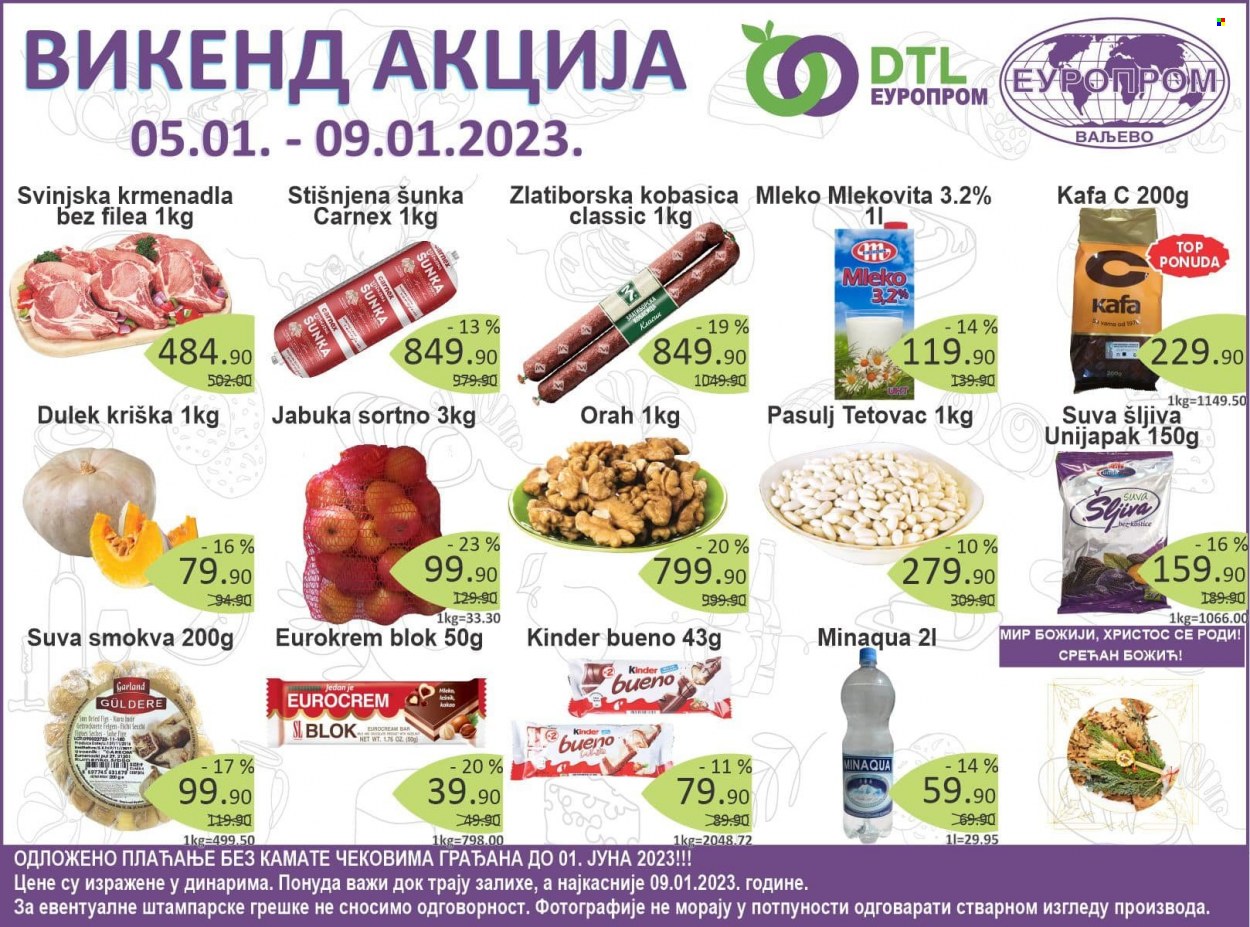 Europrom katalog - 05.01.2023 - 09.01.2023. Stranica 1