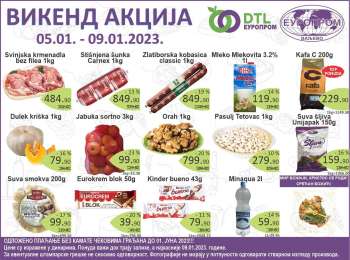 Europrom katalog - 05.01.2023 - 09.01.2023.