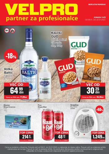 Velpro katalog - 09.01.2023 - 22.01.2023.