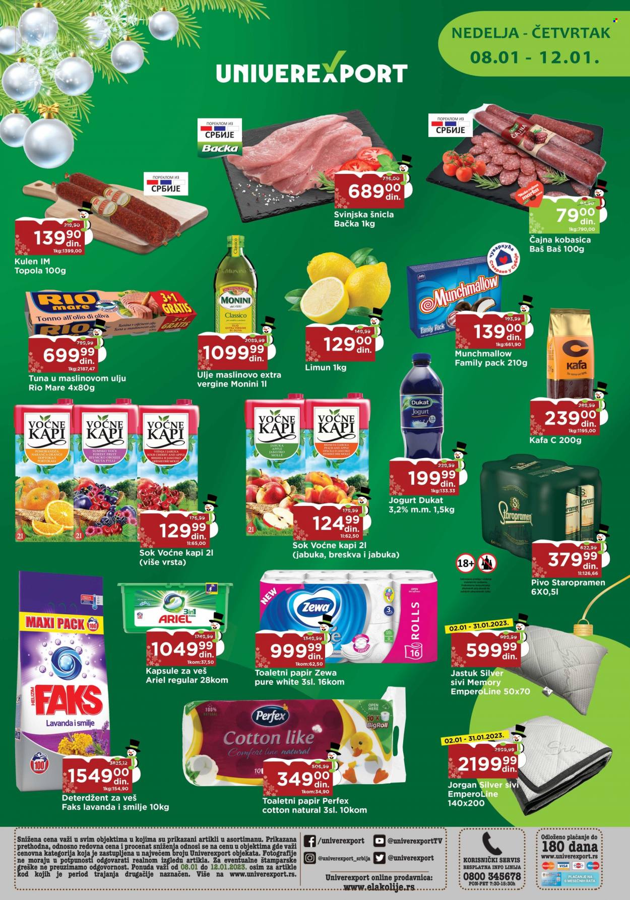 Univerexport katalog - 08.01.2023 - 12.01.2023. Stranica 1