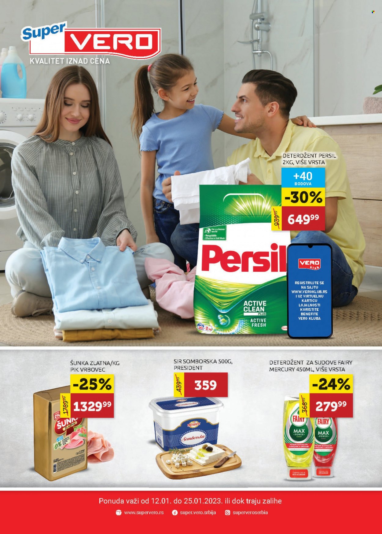 SuperVERO katalog - 12.01.2023 - 25.01.2023. Stranica 1