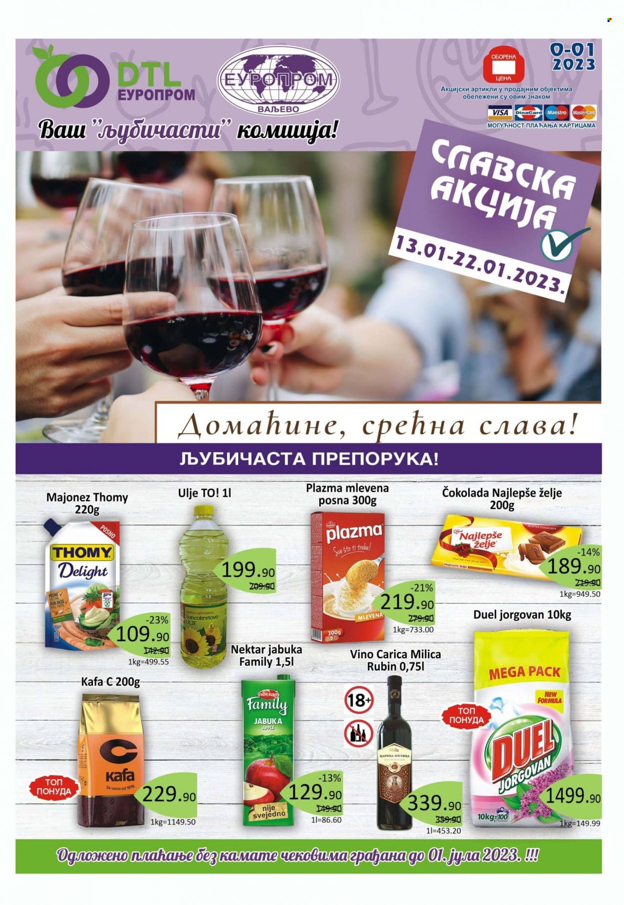 Europrom katalog - 13.01.2023 - 22.01.2023. Stranica 1