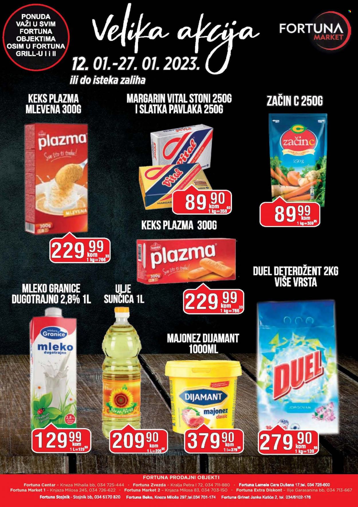 Fortuna Market katalog - 12.01.2023 - 27.01.2023. Stranica 1
