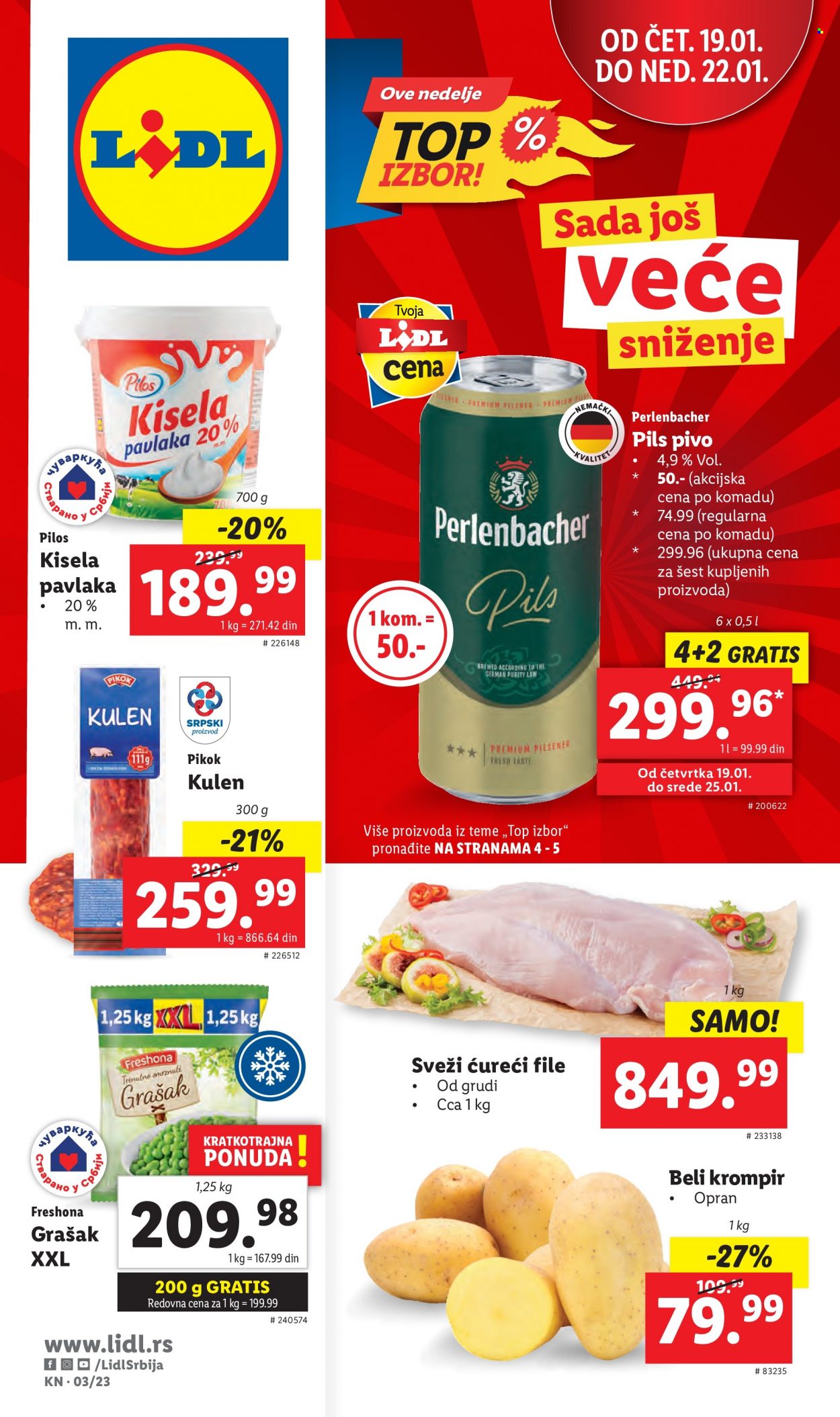 Lidl katalog - 19.01.2023 - 25.01.2023. Stranica 1