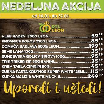 Leon Diskont katalog - 16.01.2023 - 22.01.2023.