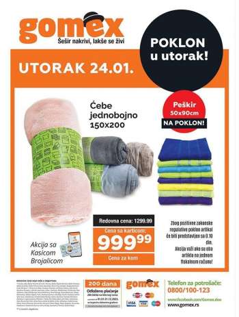 Gomex katalog - 24.01.2023 - 24.01.2023.