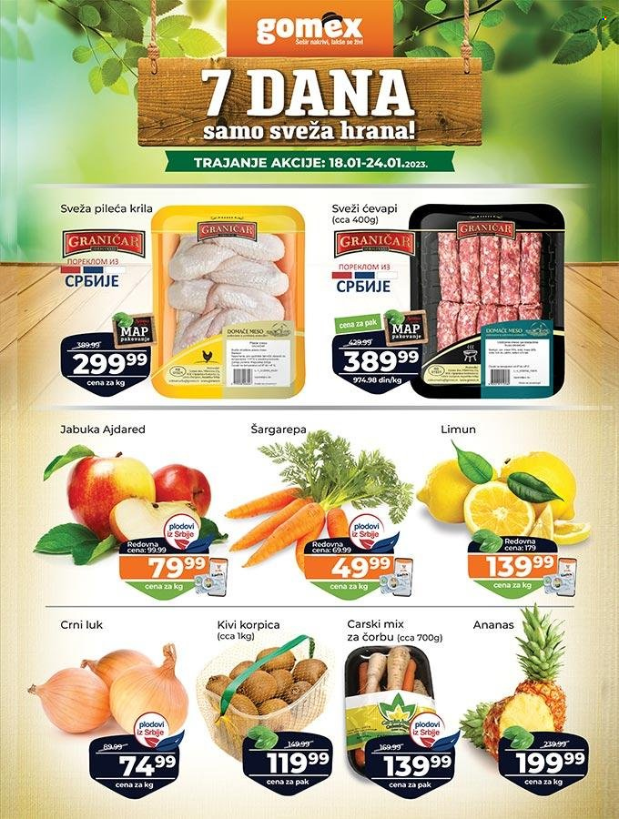 Gomex katalog - 18.01.2023 - 24.01.2023. Stranica 1