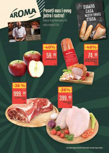 Aroma Market katalog - 19.01.2023 - 25.01.2023.