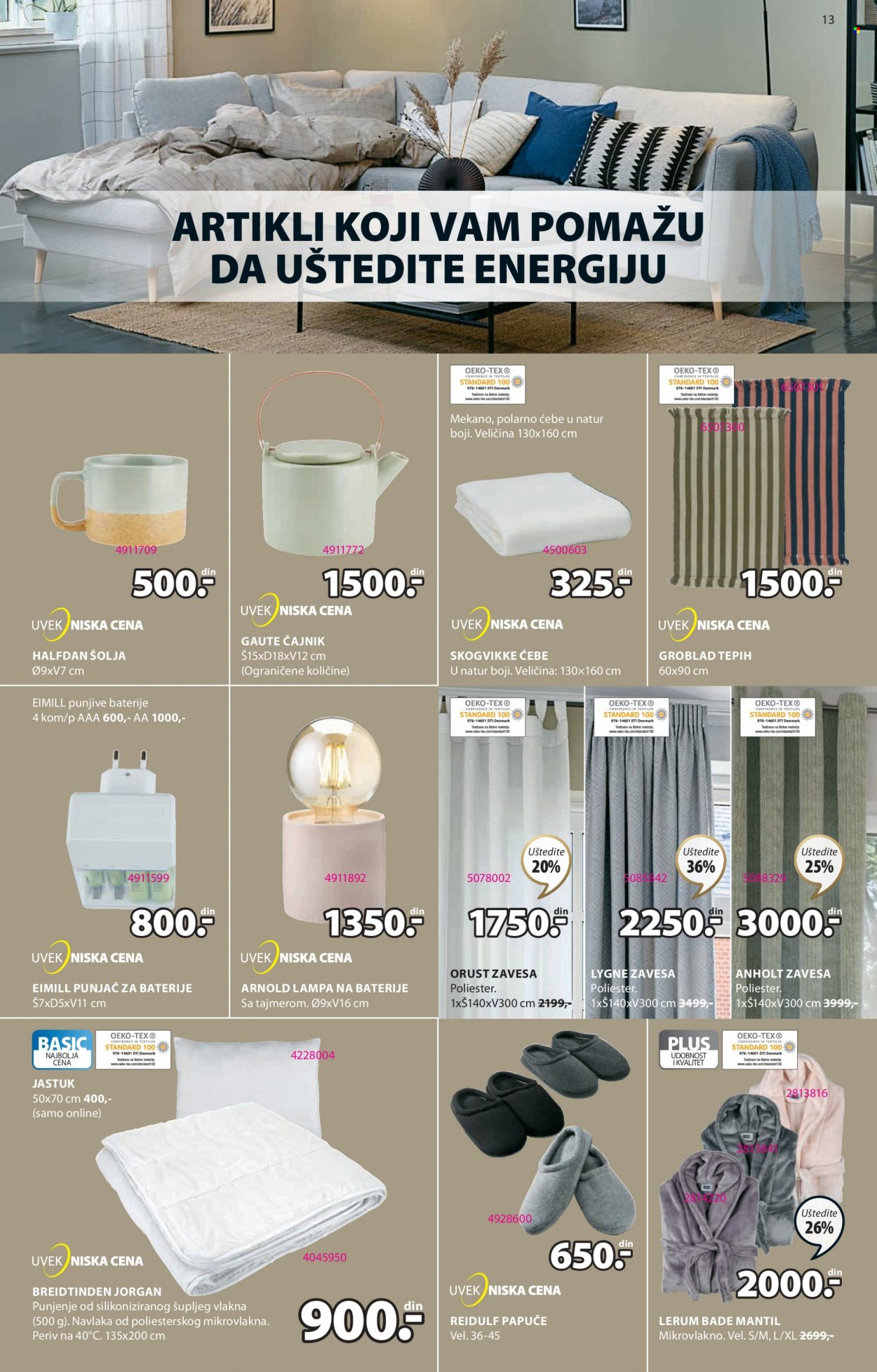 JYSK katalog - 19.01.2023 - 01.02.2023. Stranica 13