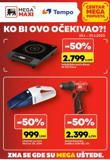 Mega Maxi katalog - 19.01.2023 - 25.01.2023.
